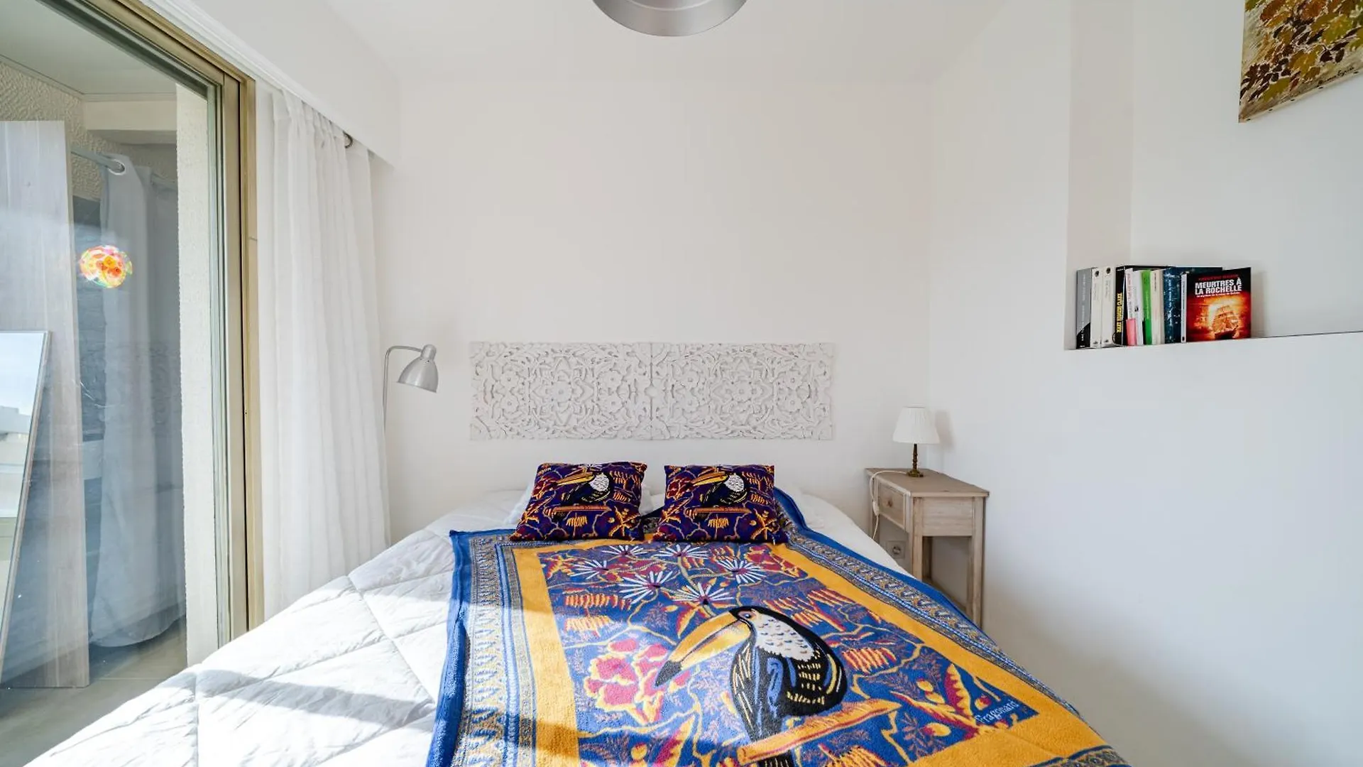 קאן סור מר 2 Pieces Calme Proche De La Mer Parking En Sous-Sol דירה